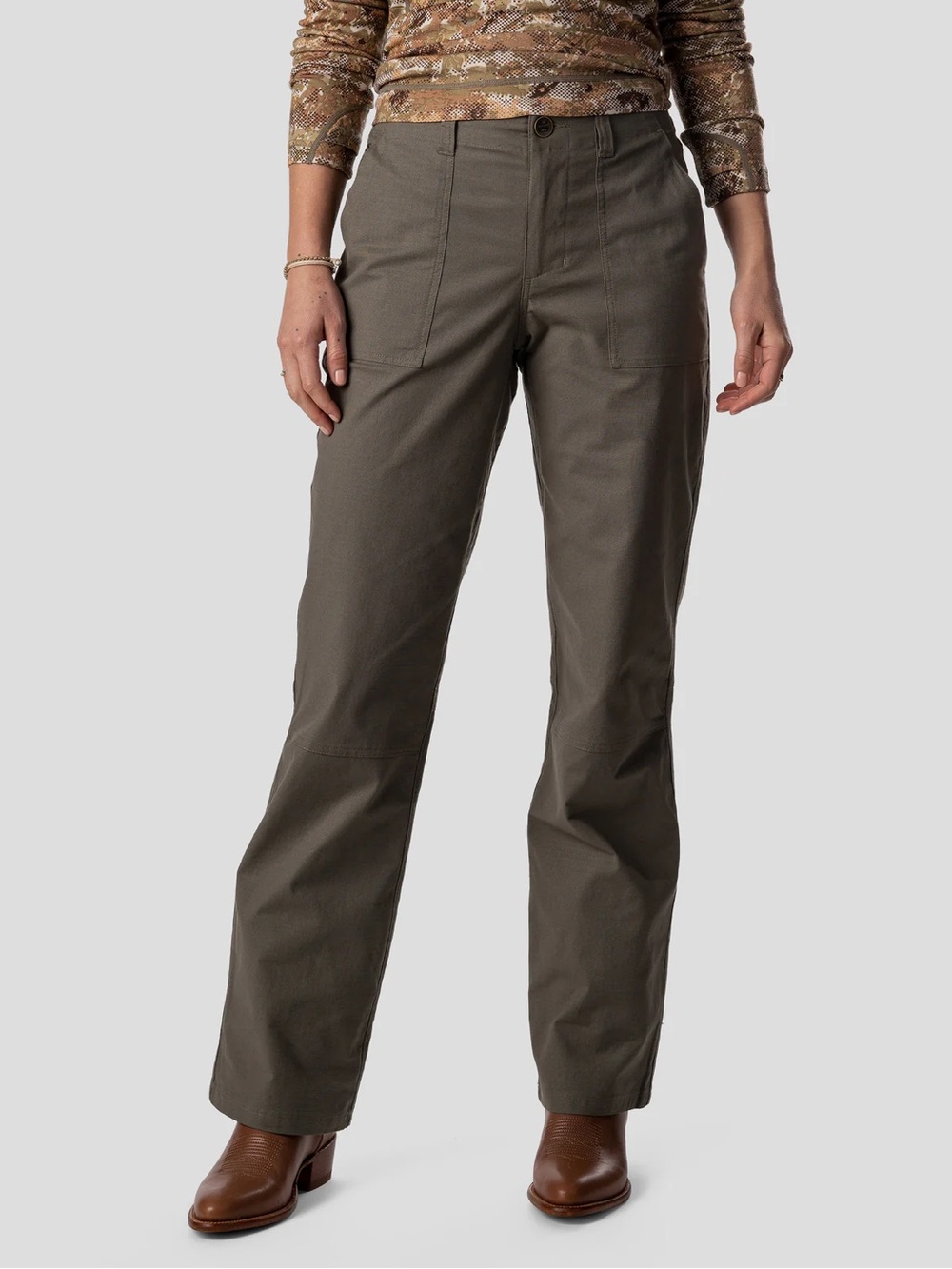 Duck Camp Women W's Gruene Pant Moss Color Outdoor Pants Size L